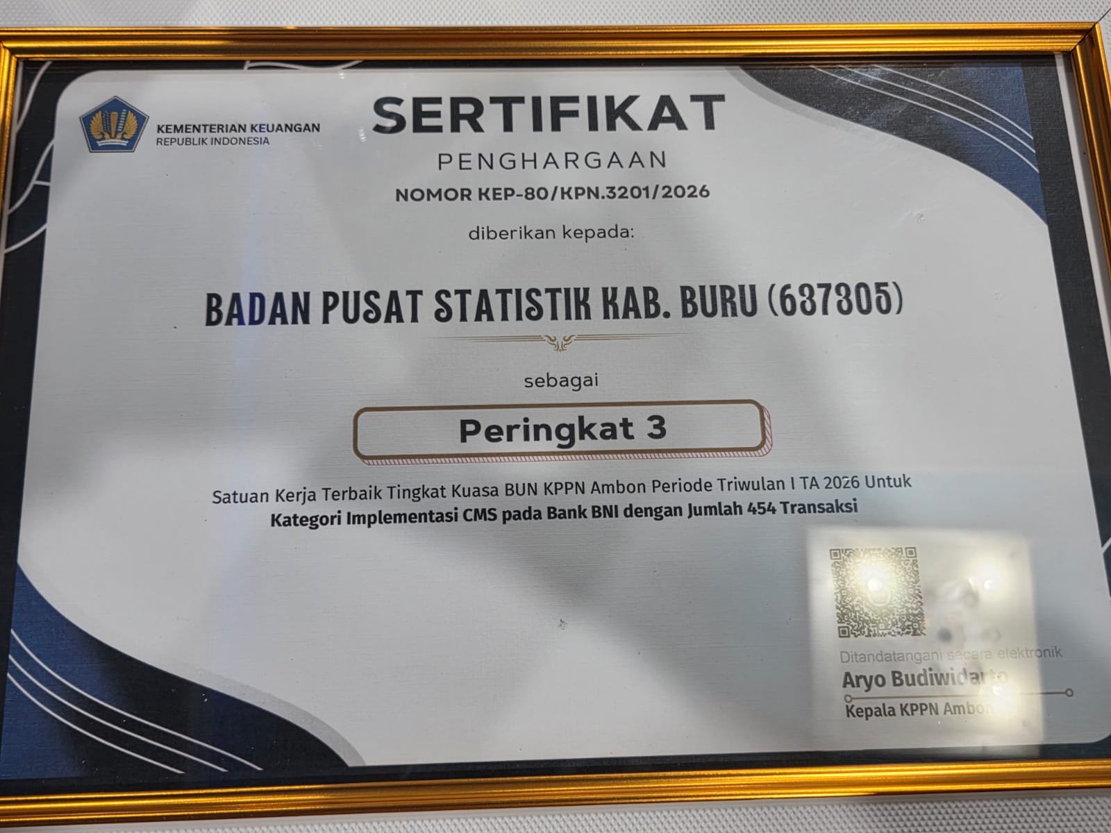 Peringkat 3 Implementasi CMS